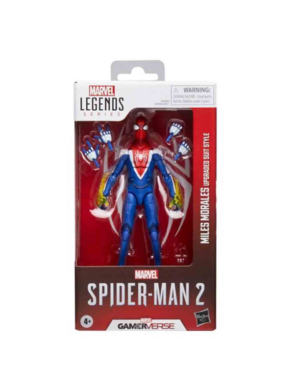 Marvel Legends Spider-Man Gamerverse Miles Morales Upgraded Suit