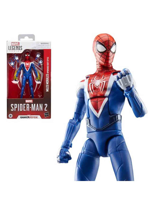 Marvel Legends Spider-Man Gamerverse Miles Morales Upgraded Suit