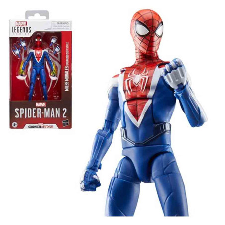 Marvel Legends Spider-Man Gamerverse Miles Morales Upgraded Suit