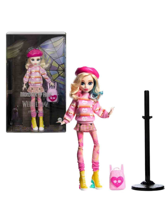 Monster High x Wednesday Enid Sinclair Pink Fashion