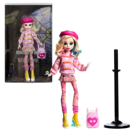 Monster High x Wednesday Enid Sinclair Pink Fashion