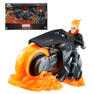 Marvel Legends Ghost Rider Danny Ketch con Motocicleta