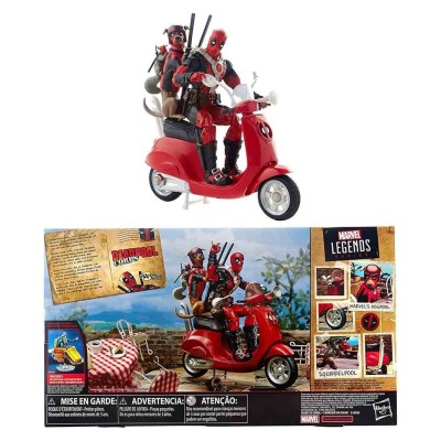 Marvel Legends Deadpool con Moto