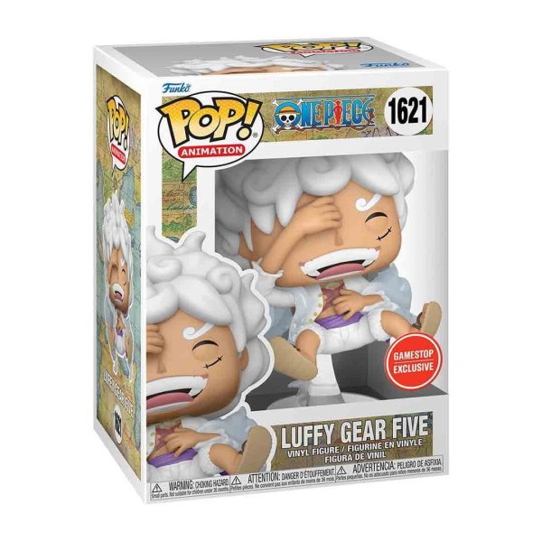 Funko POP One Piece Luffy Gear 5 GameStop Exclusivo
